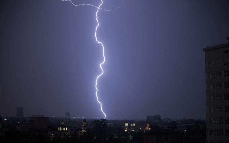 Aggiornamento sulla valutazione del rischio di fulminazione da scariche atmosferiche