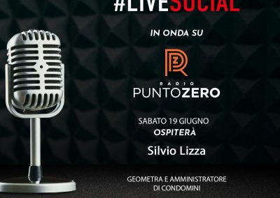 Intervista Silvio Lizza_#livesocial_radio punto zero